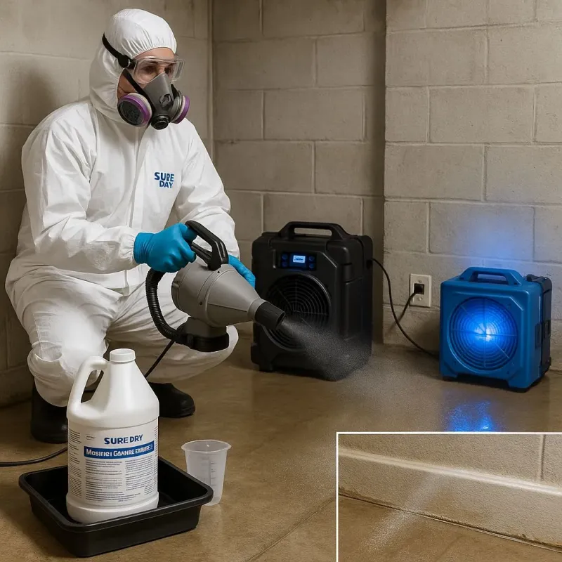 Sanitization and Odor Removal process in Tecumseh, NE