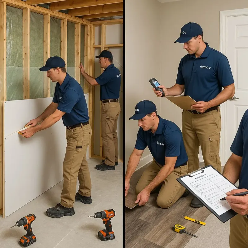 Repairs and Reconstruction process in Tecumseh, NE